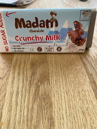 Customer photo review of Madam Crunchy Milk (Uden tilsat Sukker)