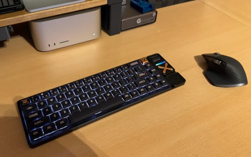Customer photo review of Magi65 Aluminum Low Profile Mechanical Keyboard