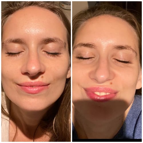 Customer photo review of Radiance Powder