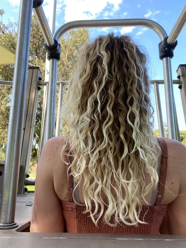 Customer photo review of INVINCIBLE VOLUME MOUSSE