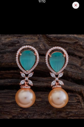 Customer photo review of Zircon Earring 170698