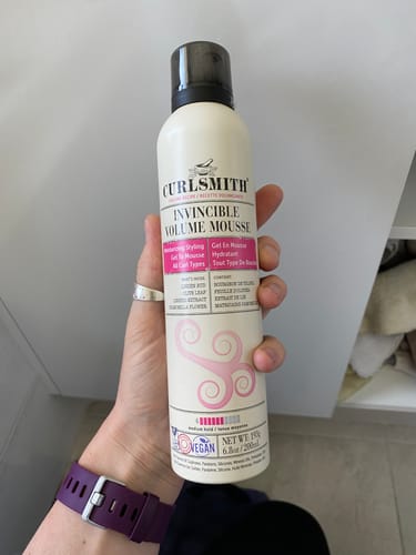 Customer photo review of INVINCIBLE VOLUME MOUSSE