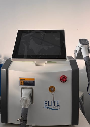 Customer photo review of Elite Smooth Hair Removal Diode Laser Portable