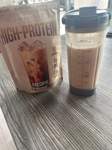 Customer photo review of High Protein Lean Coffee 🤩