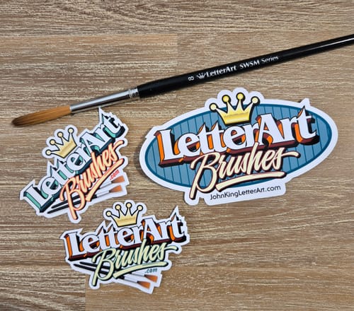 Customer photo review of 250 Custom 3" Laminated Vinyl Stickers