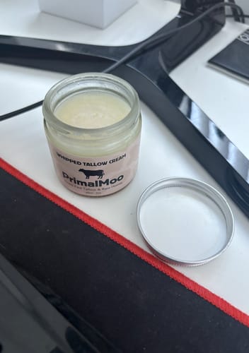 Customer photo review of MooBalm Beef Tallow Cream + FREE E-Book & Tallow Soap