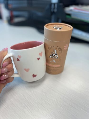 Customer photo review of Chocolate Bone Broth Powder