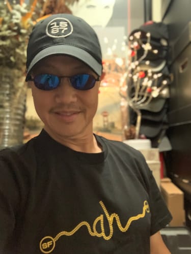 Customer photo review of Dragon Dad Hat