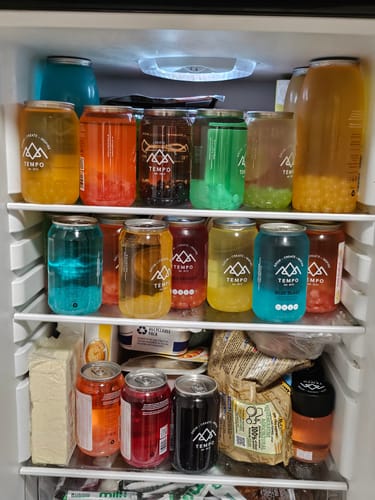 Customer photo review of Autumn Series Bubble Tea Cans - Mixed 5 Pack (350ml)
