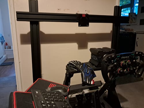 Customer photo review of Simulator Monitor Stand