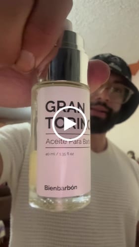 Customer video review of Aceite y Shampoo Para Barba · Paquete 2 Piezas