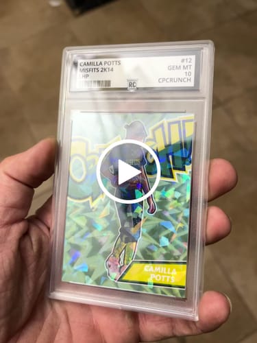 Customer video review of Custom Graded Card