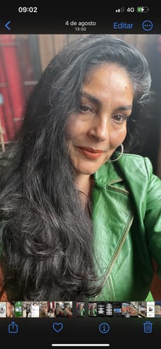Customer photo review of Henna Jamila Hair - Cobrizo Natural y Duradero 👩🏼🦰