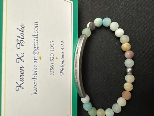 Customer photo review of I CAN DO ALL THINGS THROUGH CHRIST PHIL 4:13 (POS)