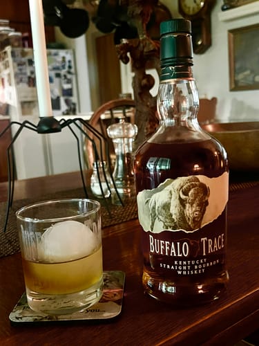 Customer photo review of Buffalo Trace Bourbon Whiskey