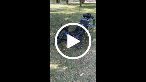 Customer video review of Catrike Configured Battery Mount
