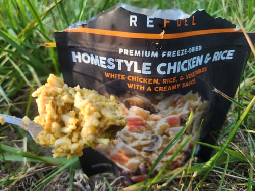 Customer photo review of Homestyle Chicken & Rice