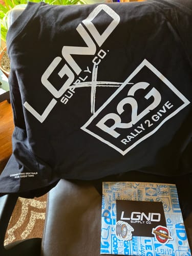 Customer photo review of Limited R2G x LGND Tee