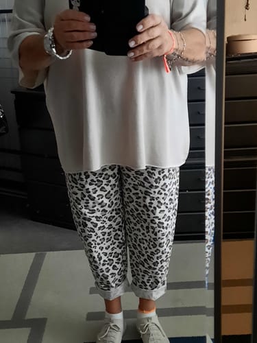 Customer photo review of MANDY XXL Jogpants - beige