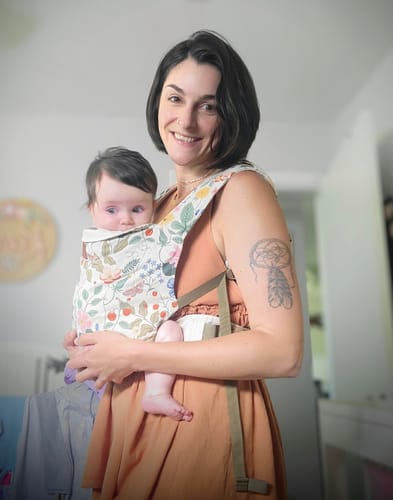 Customer photo review of Original Baby Carrier