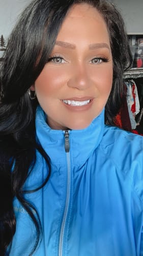 Customer photo review of Helena Dark Gray Colored Contact Lenses