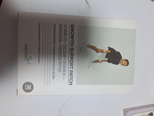 Customer photo review of HAUTUKI Growth Support Patch