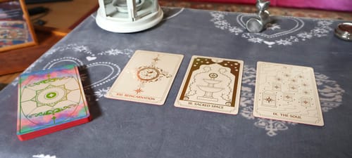 Customer photo review of Arcanum Vitae Deck