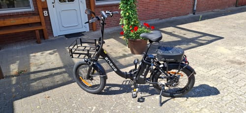 Customer photo review of Engwe L20 SE 250W 20" Foldable Electric Trekking Bike 15.6Ah Step-through E-bike