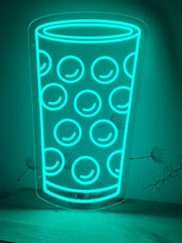Customer photo review of Neon Dubbeglas