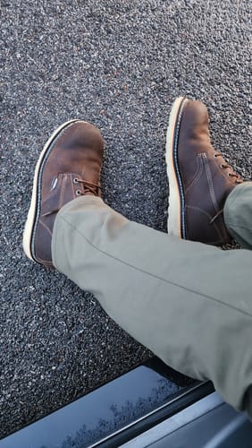 Customer photo review of Logan (Plain Toe)