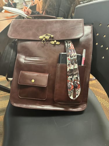 Customer photo review of DUSK - Women's Vintage Backpack
