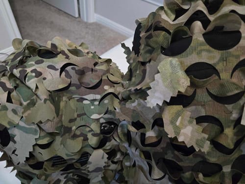 Customer photo review of Predator Ghillie™ Backpack Cover