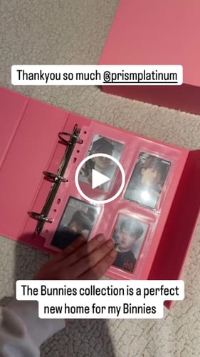 Customer video review of myCOLLECTION Custom A5 Binder - Bunnies