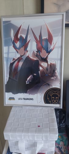 Customer photo review of Portrait manga personnalisé | Chevaliers du Zodiaque