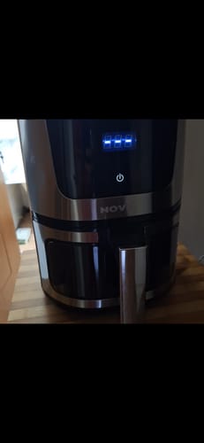 Customer photo review of Air Fryer Novio Grill & Fry