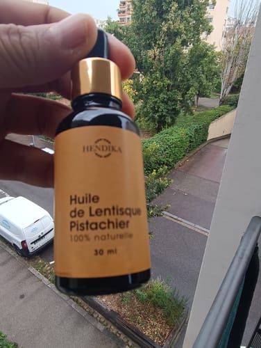 Customer photo review of Huile de Lentisque Pistachier 100% naturelle