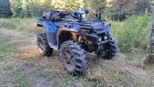 Customer photo review of Polaris Wheel Spacers - Select Model (Sold in Pairs)
