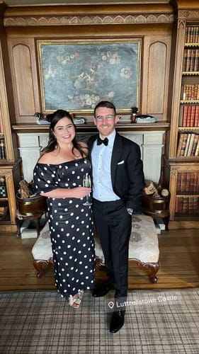 Customer photo review of Kitri Cecelia Black Polka Dot Bardot Dress