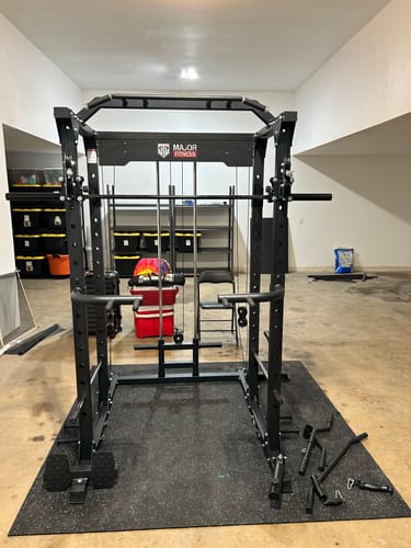Customer photo review of Major Fitness PLM03 All-In-One Home Gym Power Rack