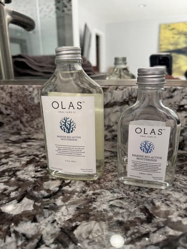 Customer photo review of OLAS Mouthrinse - 100 mL