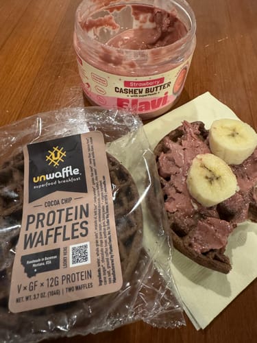 Customer photo review of Protein Waffles To Go (18x 2-packs)