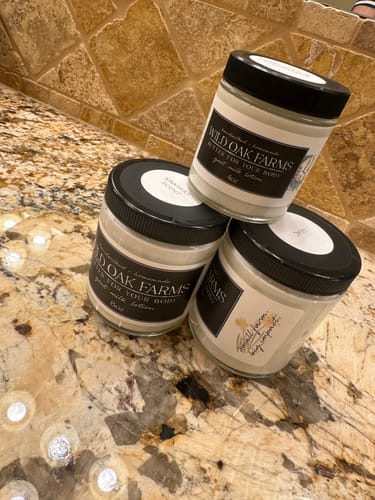 Customer photo review of Goat Milk Body Butter