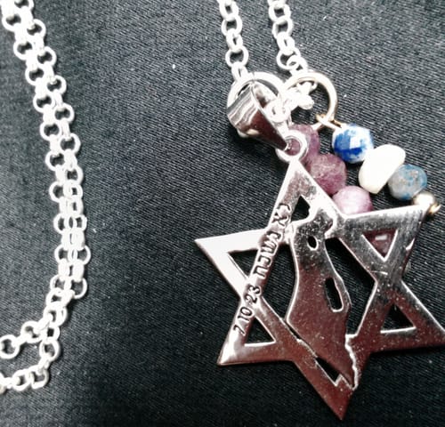 Customer photo review of שרשרת מגן דוד 7.10
