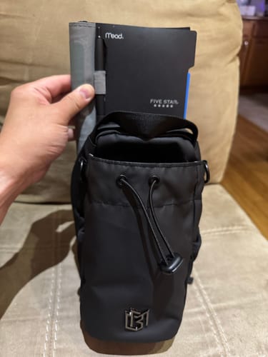 Customer photo review of MAGNETIC BOTTLE BAG BLACK
