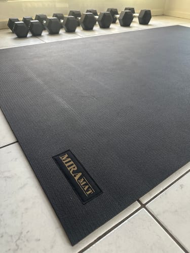Customer photo review of Miramat® - 200cm x 120cm - Extra Large Exercise Mat - In Stock