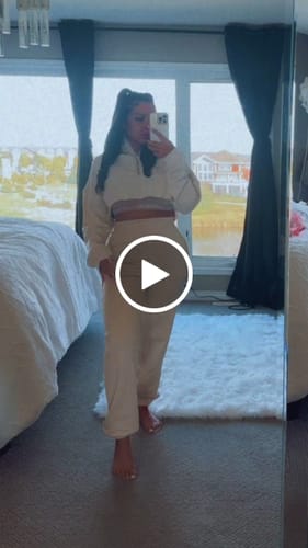 Customer video review of Oversized Jogger - Dew