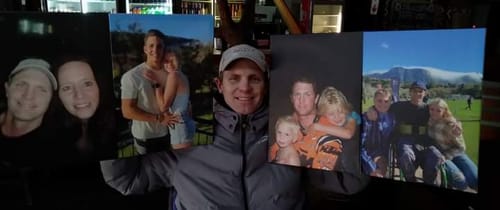 Customer photo review of 6 x A3 Canvas Combo