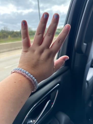 Customer photo review of STACKER - PINK QUARTS (POS)