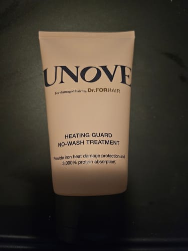 Customer photo review of Unove - Traitement chauffant pour cheveux sans rinçage - 147ml