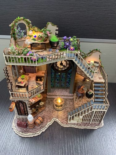 Customer photo review of Magic Dollhouse DIY Miniature